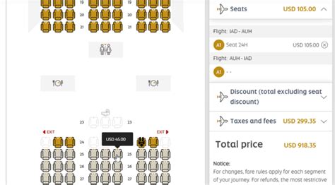 Guide to Etihad Economy Fare Types and Booking Classes.